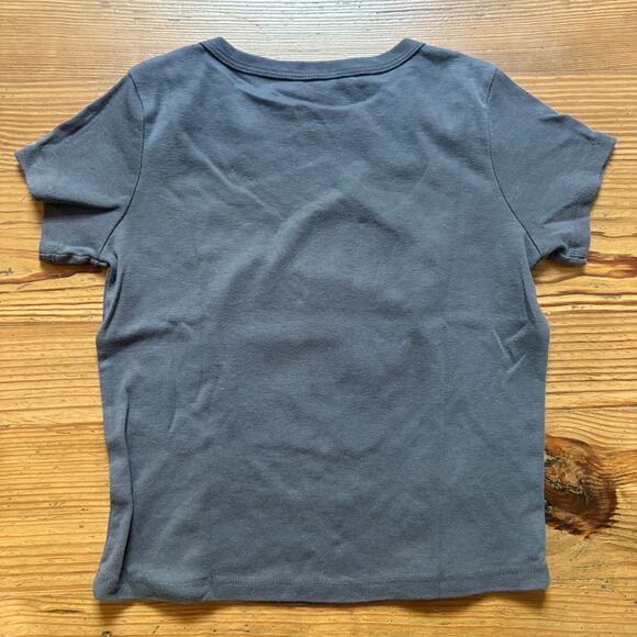Strawberry Shortcake dark gray graphic short sleeve baby shirt SIZE S - Picture 4 of 4